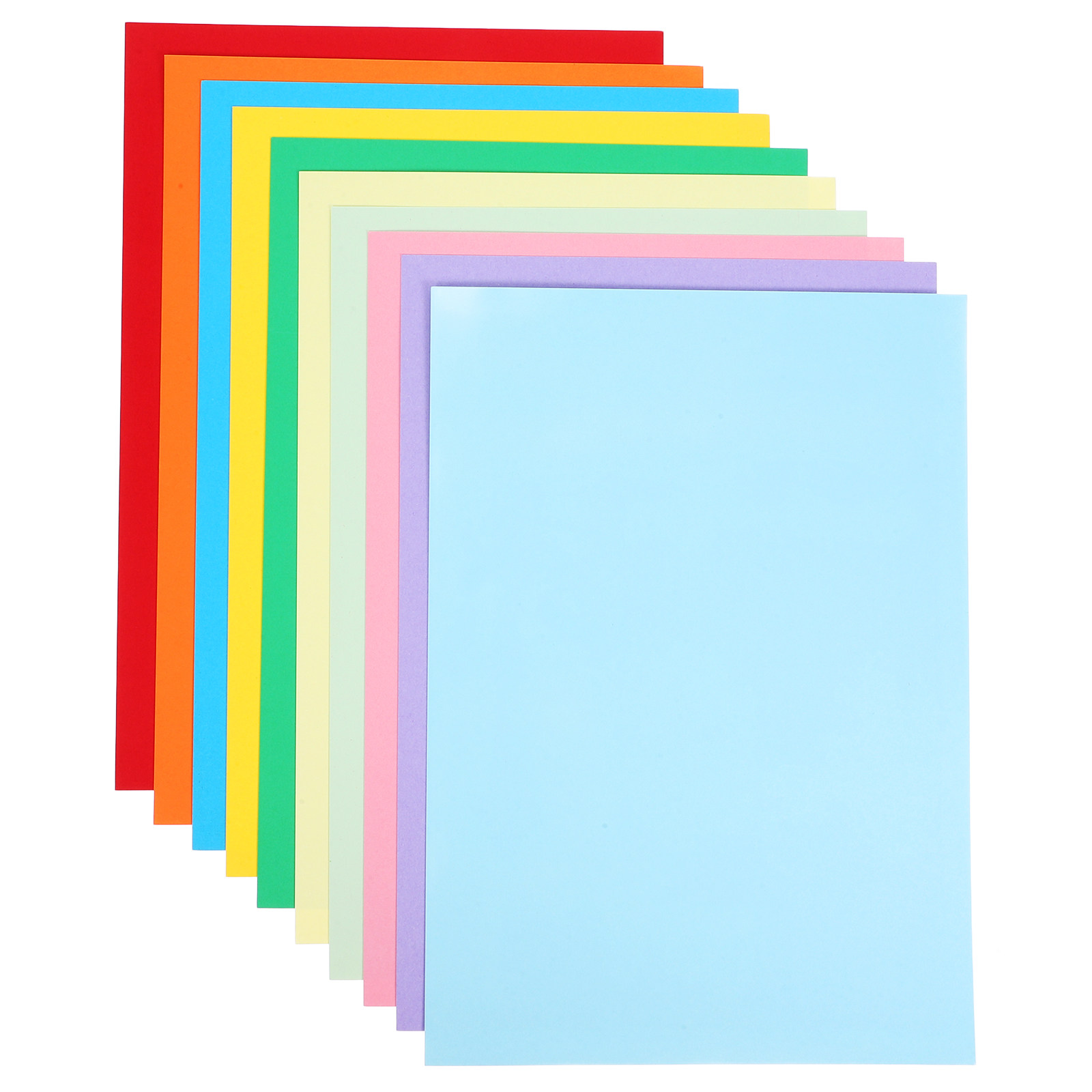 Papercraft Supply Invitation - 50 arkuszy grubego, kolorowego papieru do