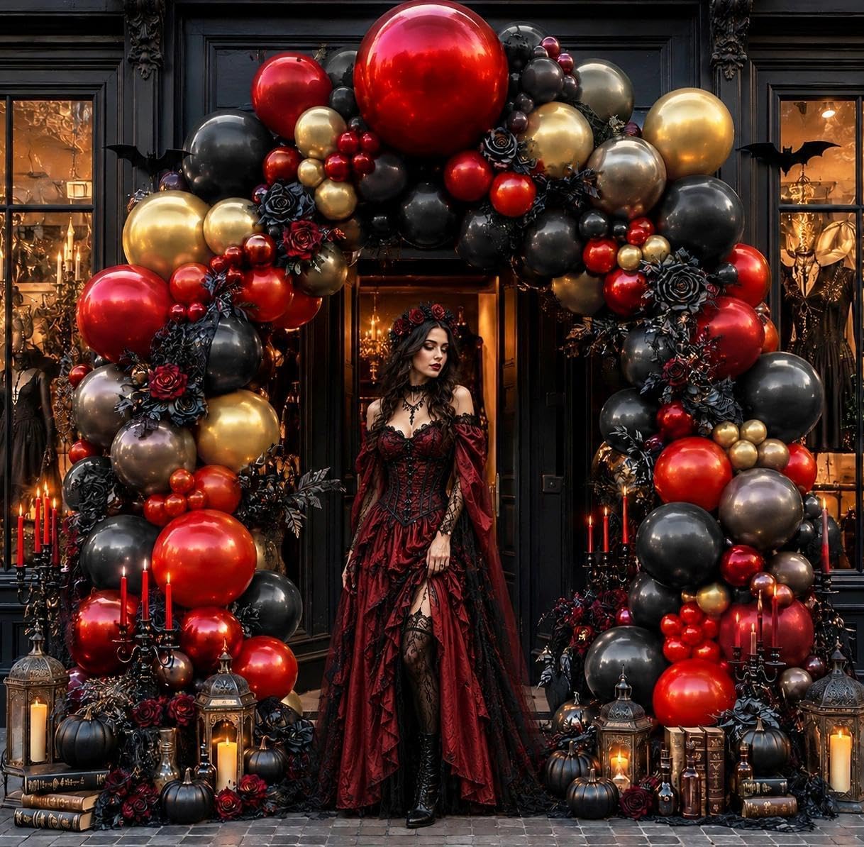 Zestaw balonów na Halloween –  – Balloon Arch Kit recenzja i cena