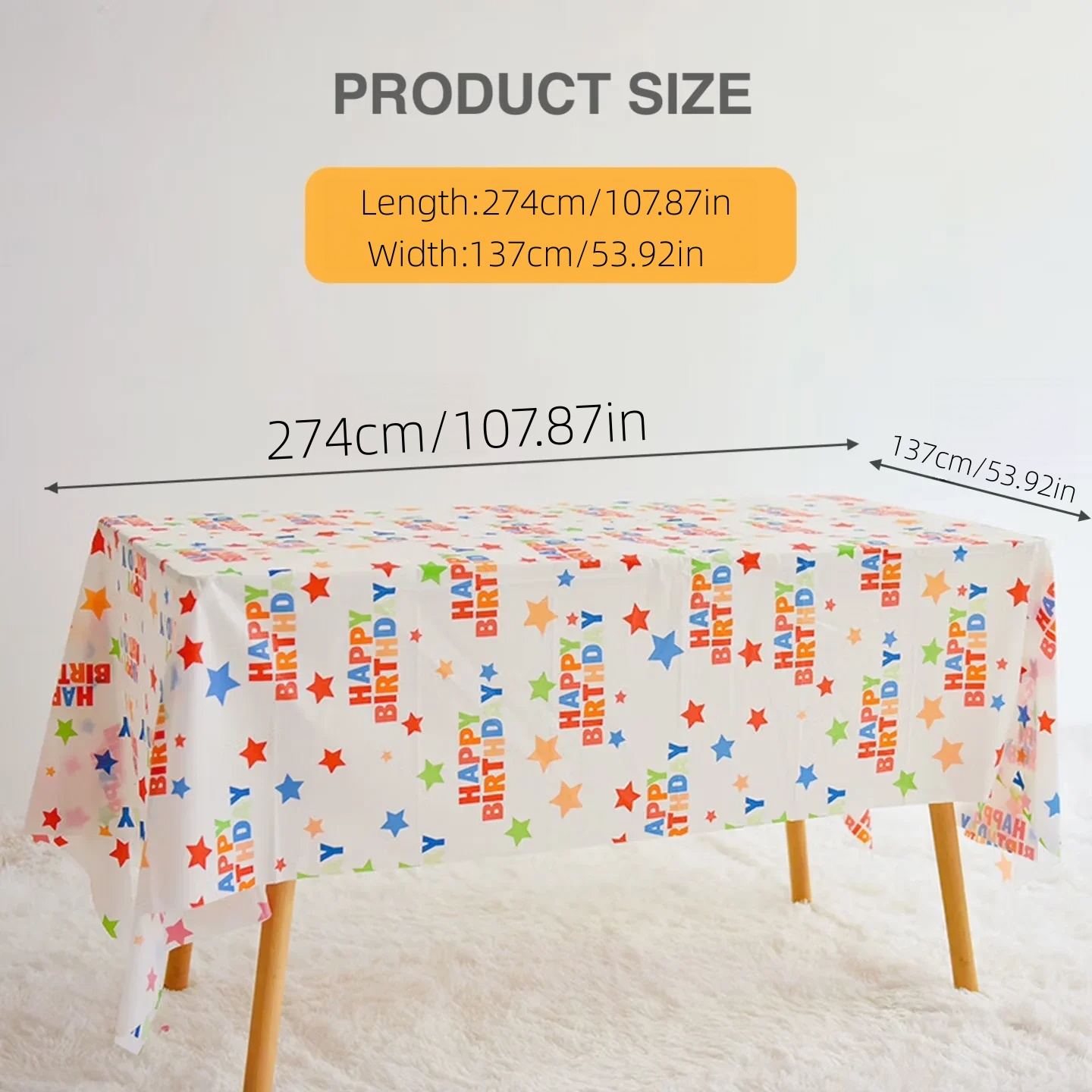 Jednorazowa prostokątna obrus  – Table Cloth Disposable recenzja i cena
