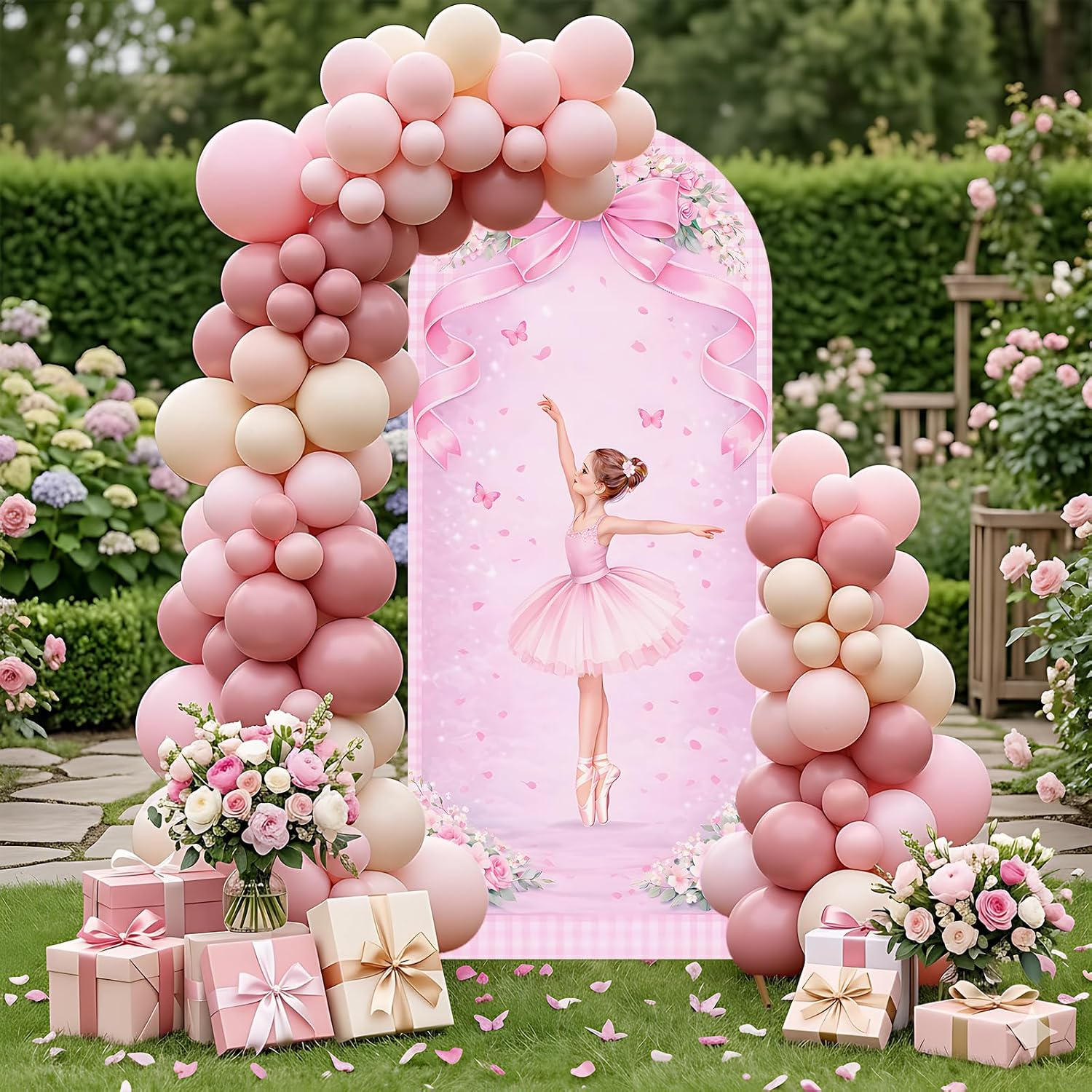 Niestandardowe dwustronne tło  – Dessert Table Backdrop recenzja i cena