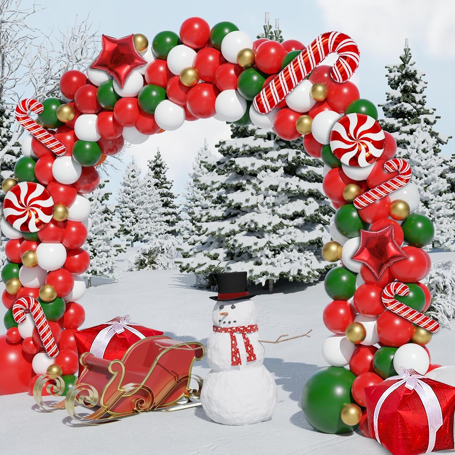 Zestaw do tworzenia bożonarodz – Balloon Arch Kit recenzja i cena